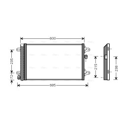 AC Condenser - AVA VNA5183D