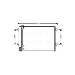 AC Condenser - AVA VNA5225D