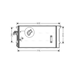 AC Condenser - AVA VNA5244D