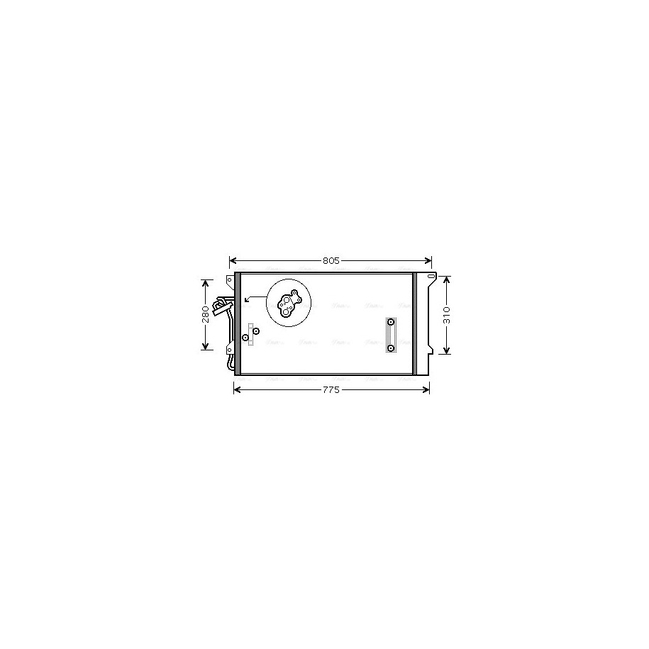 AC Condenser - AVA VNA5244D