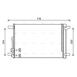 AC Condenser - AVA VNA5335D