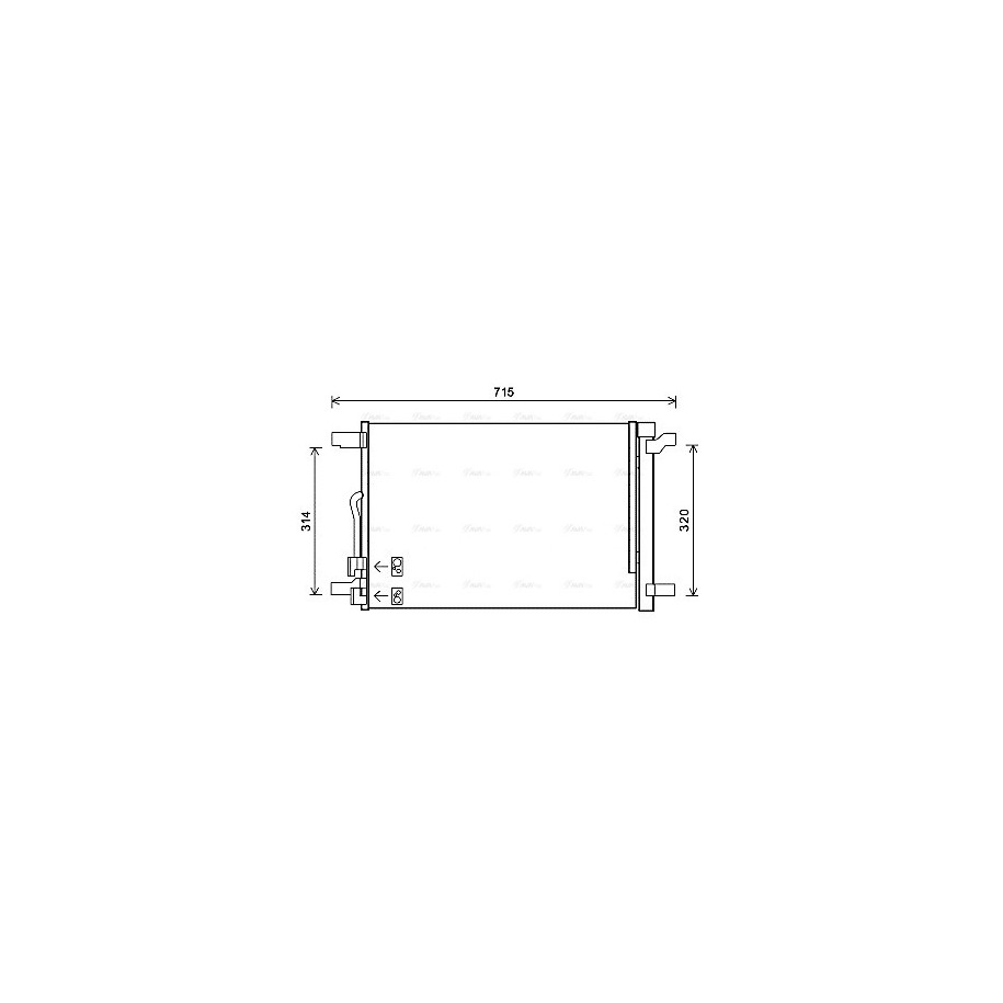 AC Condenser - AVA VNA5335D