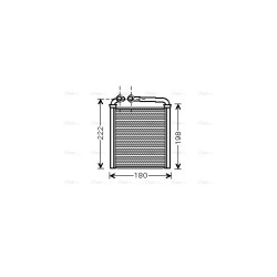 Heater Matrix - AVA VNA6256
