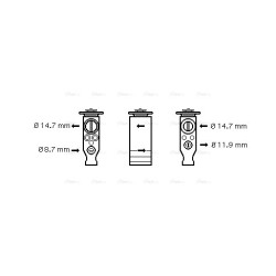 AC Expansion Valve - AVA VO1160