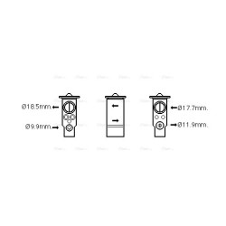 AC Expansion Valve - AVA VO1171