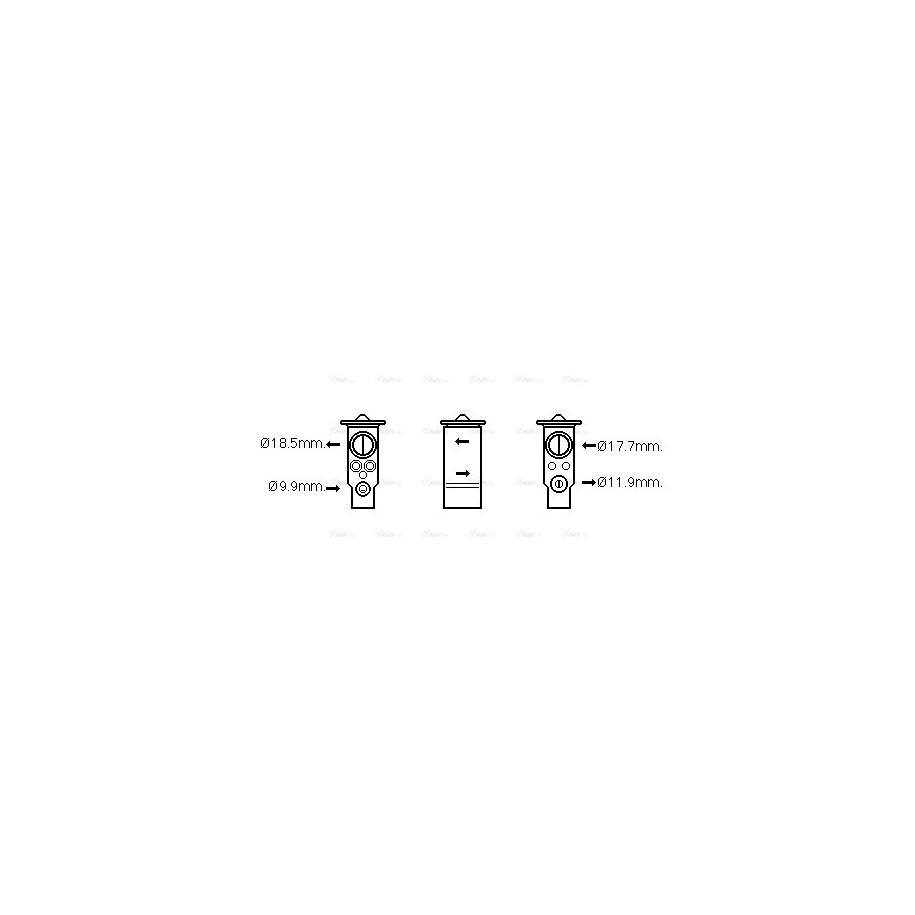AC Expansion Valve - AVA VO1171