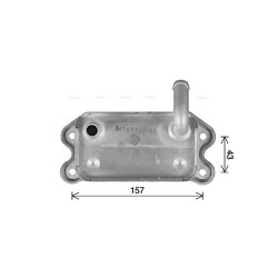 Engine Oil Cooler - AVA VO3299