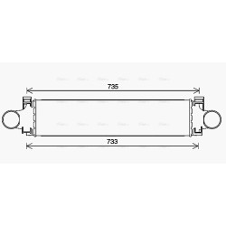 Intercooler - AVA VO4296