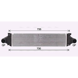 Intercooler - AVA VO4297