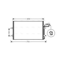 AC Condenser - AVA VO5140