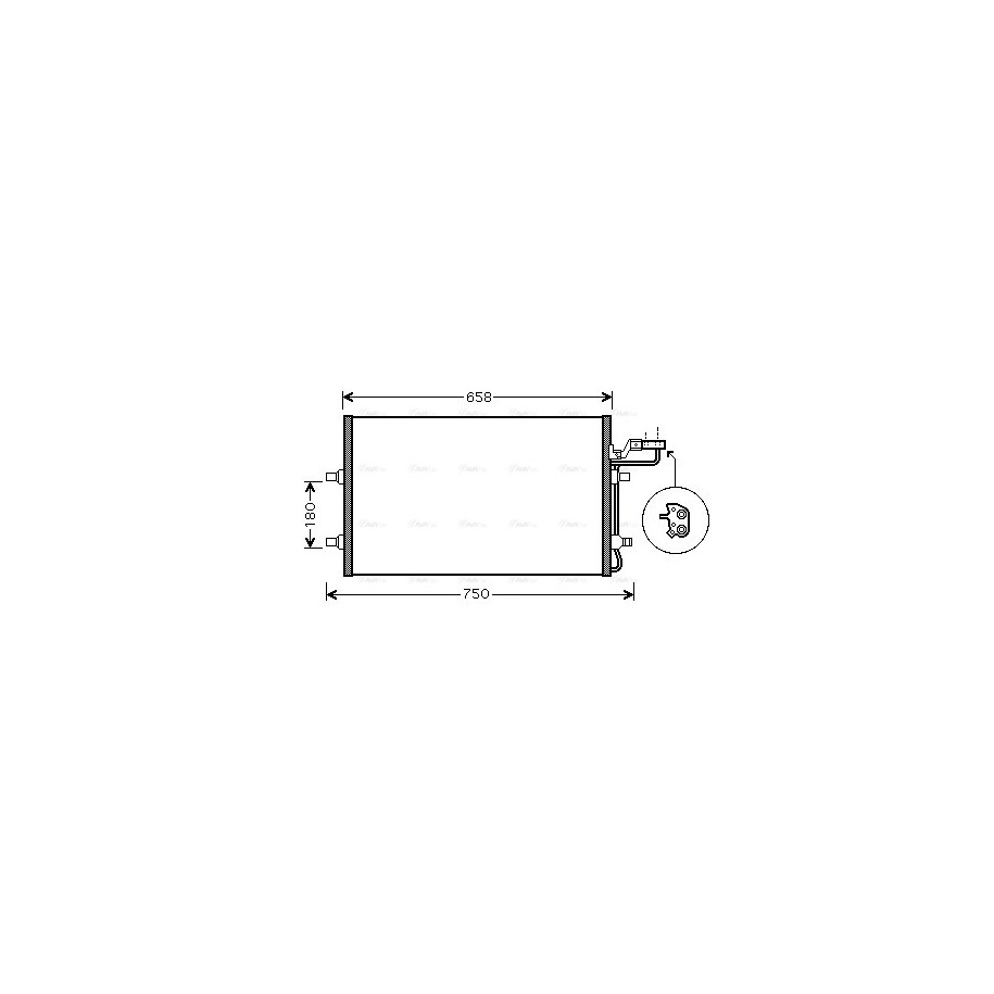 AC Condenser - AVA VO5140
