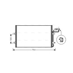 AC Condenser - AVA VO5149