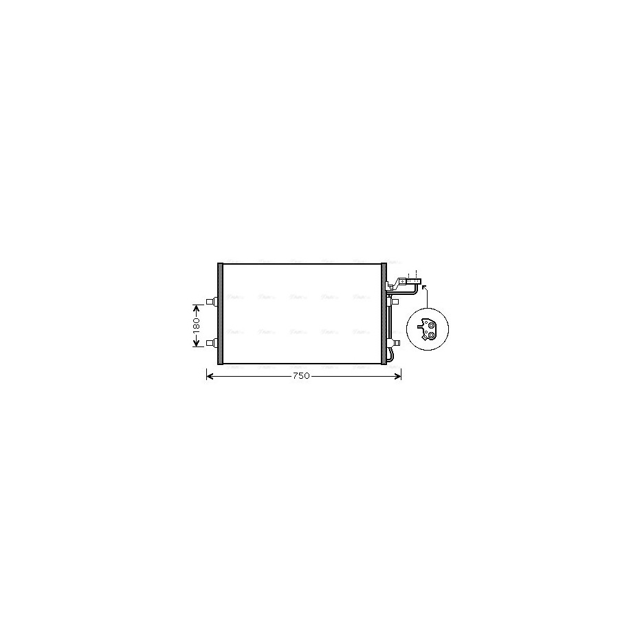 AC Condenser - AVA VO5149