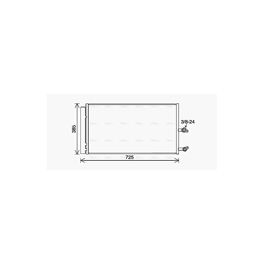 AC Condenser - AVA VO5194D