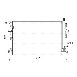 AC Condenser - AVA VOA5152D