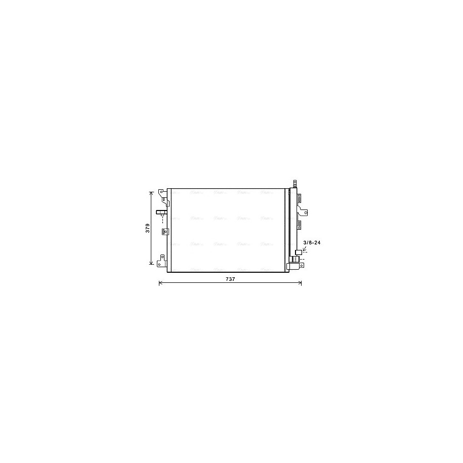 AC Condenser - AVA VOA5152D