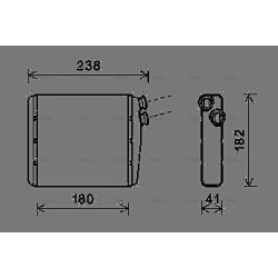 Heater Matrix - AVA VOA6163