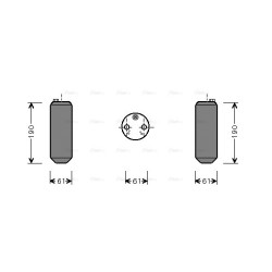 AC Dryer - AVA VOD108