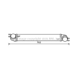 Intercooler - AVA BWA4425