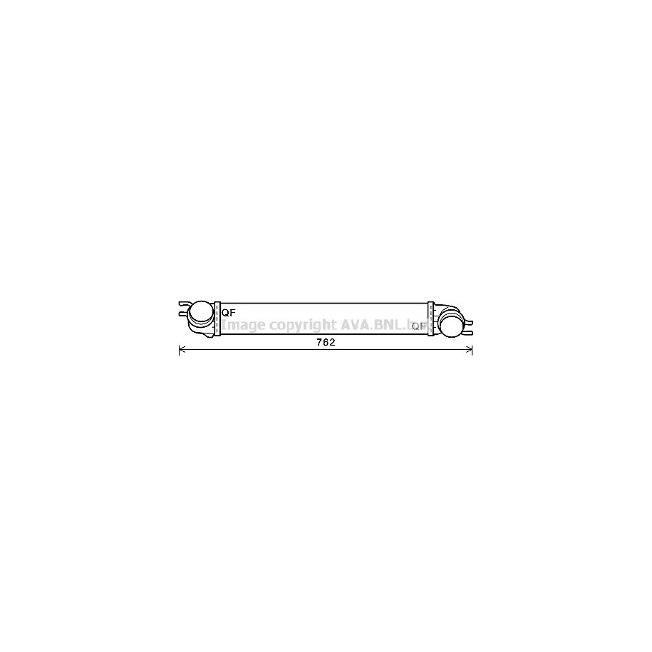 Intercooler - AVA BWA4425
