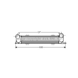 Intercooler - AVA BWA4538