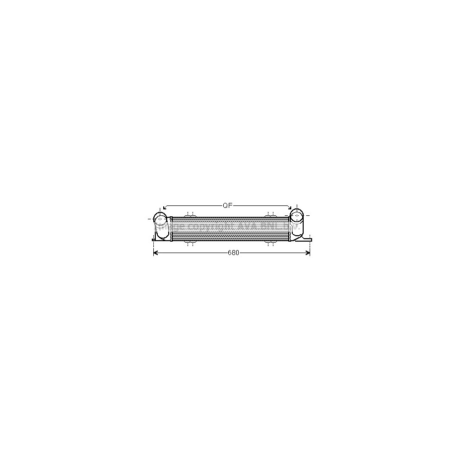 Intercooler - AVA BWA4538