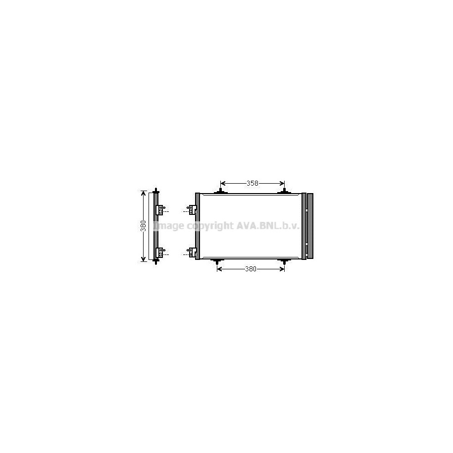 AC Condenser - AVA CNA5272D
