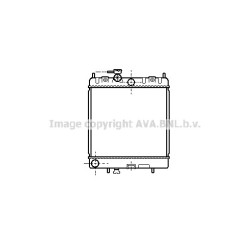 Radiator - Engine Cooling - AVA DN2130