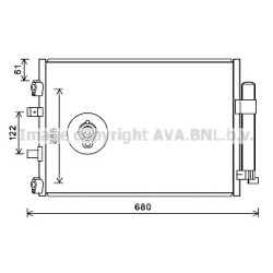 AC Condenser - AVA FDA5484D