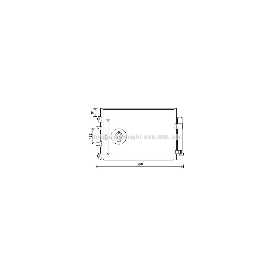 AC Condenser - AVA FDA5484D