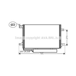 AC Condenser - AVA MSA5579D