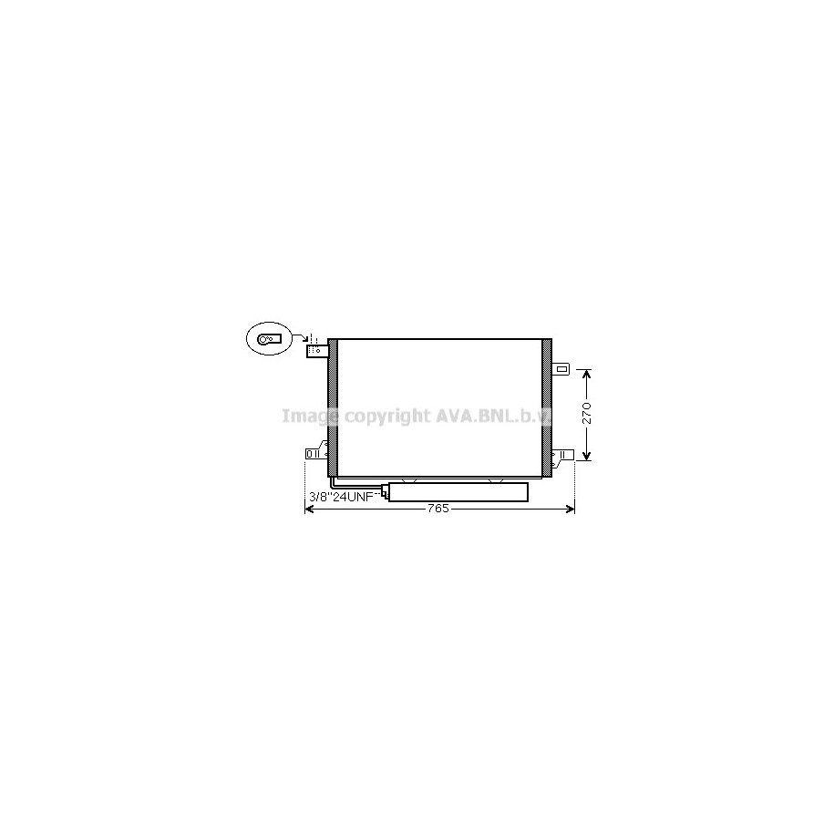 AC Condenser - AVA MSA5579D