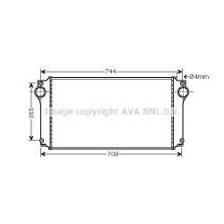 Intercooler - AVA TOA4362