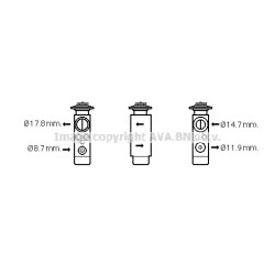 AC Expansion Valve - AVA VN1113