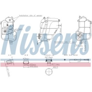Coolant Water Tank - Nissens 996294