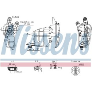 Coolant Water Tank - Nissens 996301