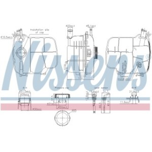 Coolant Water Tank - Nissens 996305