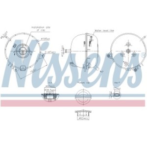 Coolant Water Tank - Nissens 996313