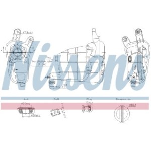 Coolant Water Tank - Nissens 996315