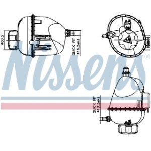 Coolant Water Tank - Nissens 996317