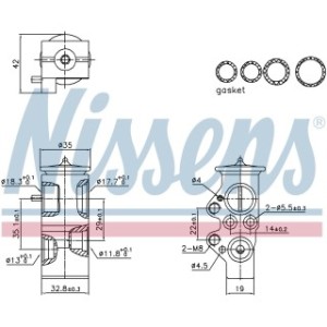 Expansion Valve - Nissens 999428