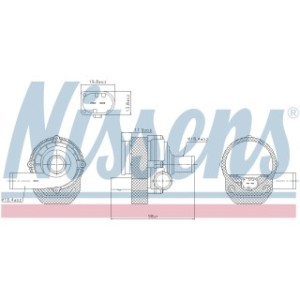 Auxiliary Pump - Nissens 831057