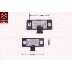 Licence Plate Light - KK 75140850