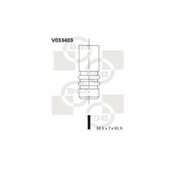 BGA Intake Valve V033403 for VW