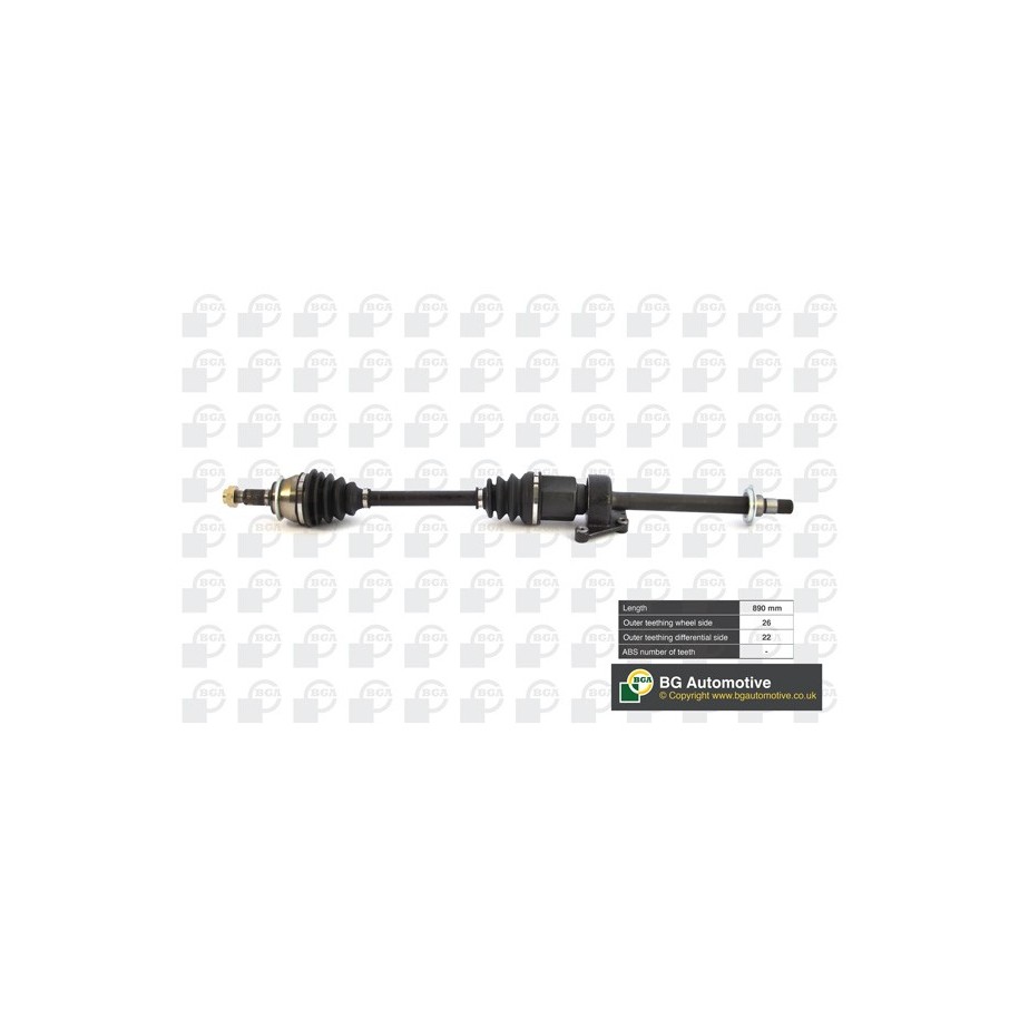 BGA Driveshaft (Cv Axle) DS0909RA for MINI MINI