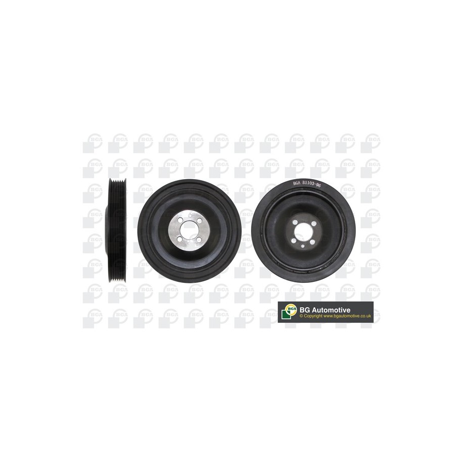 Crankshaft Belt Pulley BGA DP0855 for VAUXHALL OE 55564573