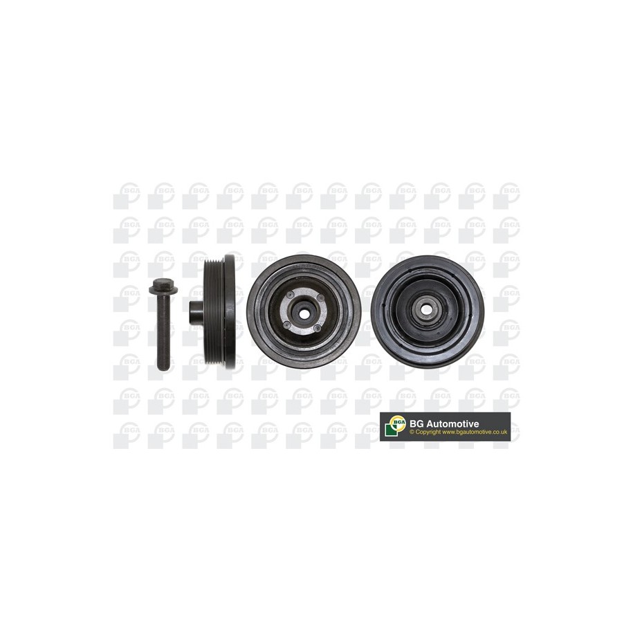 Crankshaft Belt Pulley Set BGA DP0833K for FORD OE 1151392