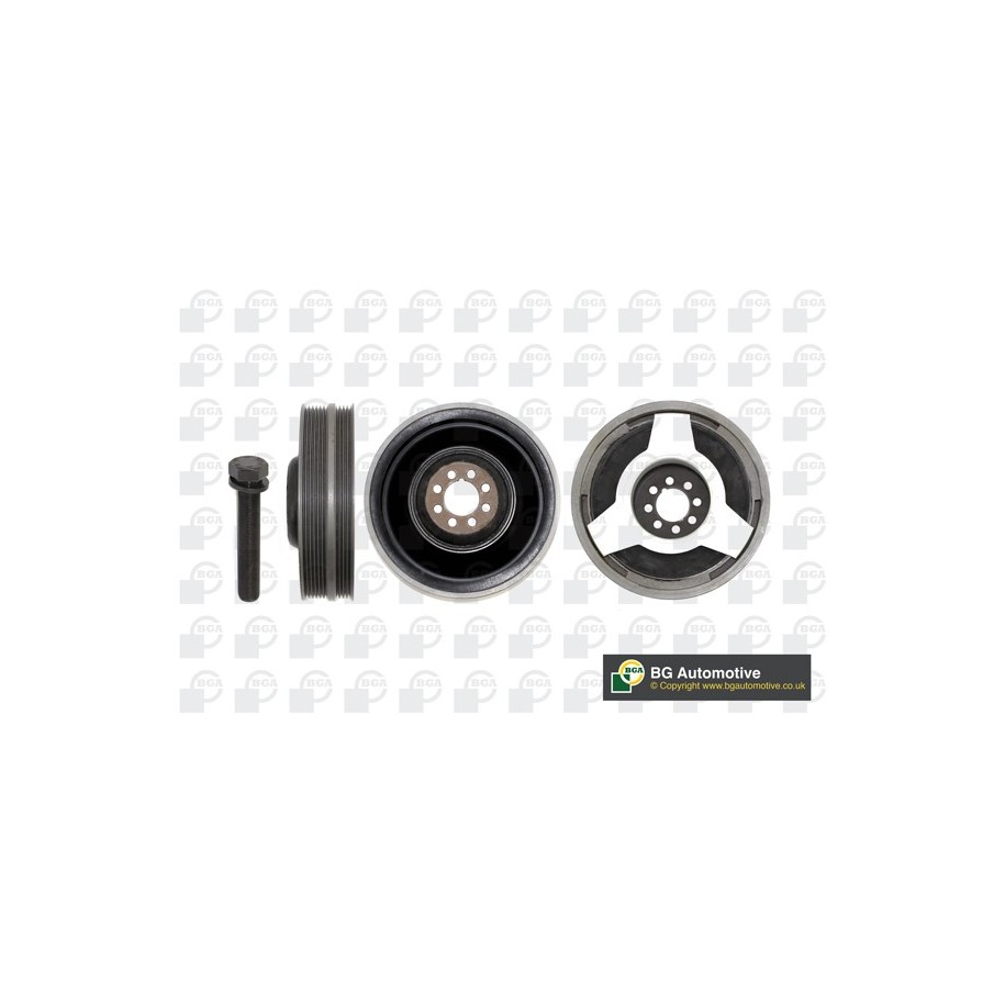 Crankshaft Belt Pulley Set BGA DP0200K for AUDI