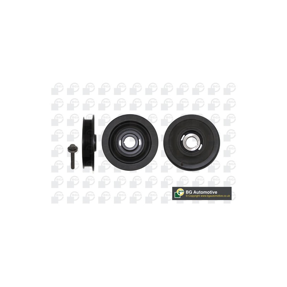 Crankshaft Belt Pulley Set BGA DP0085K for VAUXHALL