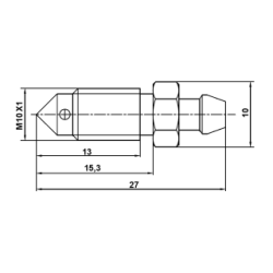 FEBEST Brake Caliper Bleeder Screw 8870-003 for AUDI